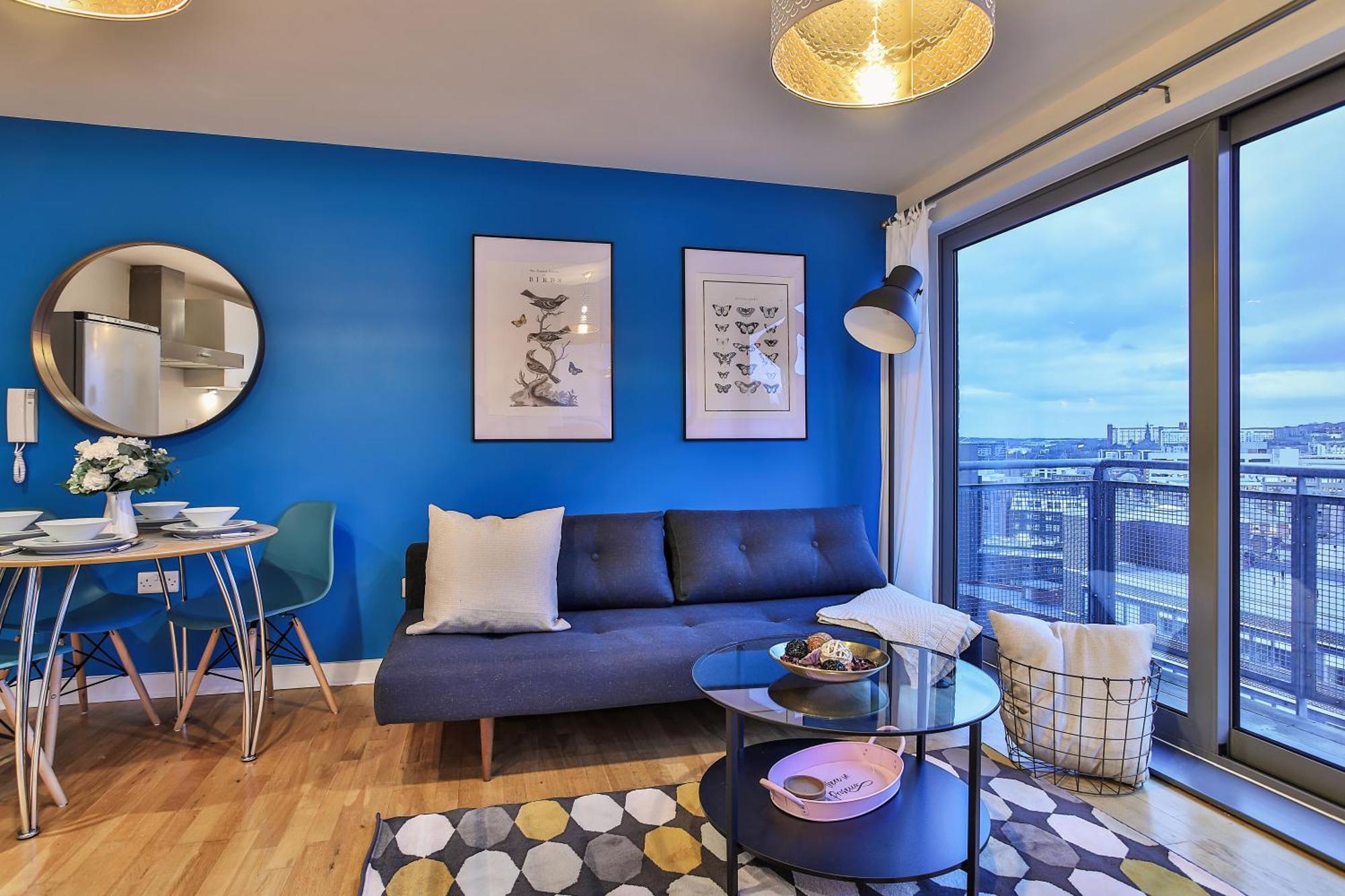 Skyview Apartment By Noknokstay - City Centre With Parking - Group, Family, Business Шефилд Экстерьер фото