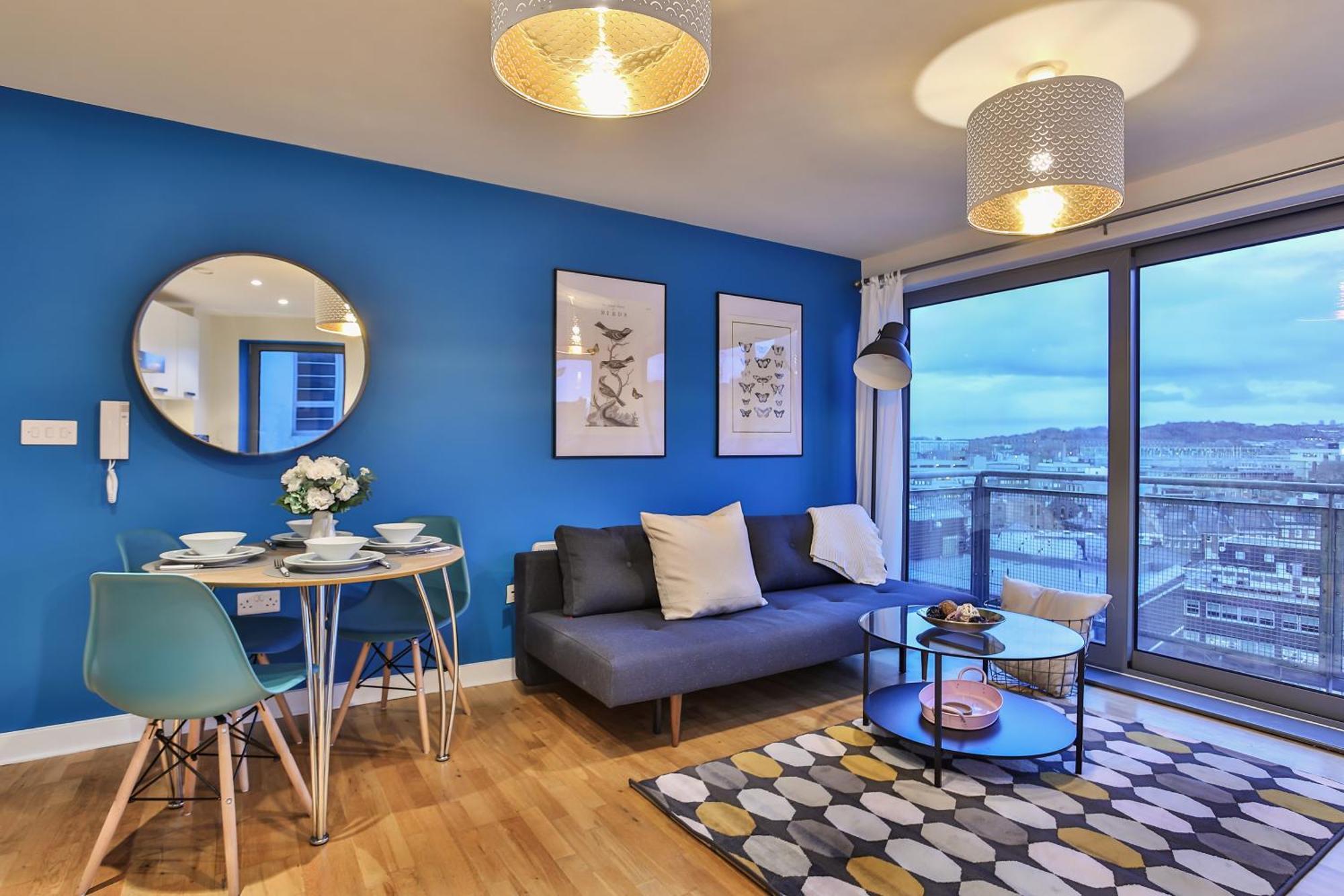 Skyview Apartment By Noknokstay - City Centre With Parking - Group, Family, Business Шефилд Экстерьер фото